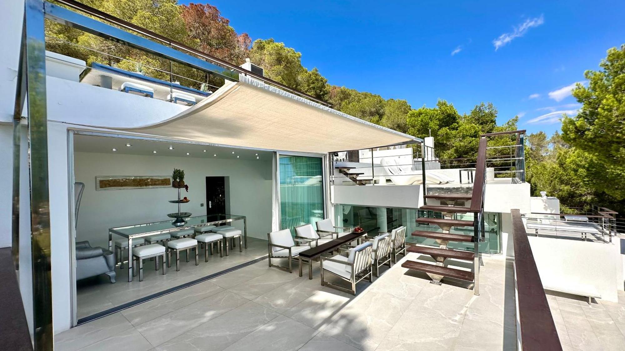 Villa Roca Ibiza - Un Paraiso Premium A Solo 10 Minutos De La Ciudad De Ibiza Y De Las Playas Cala Jondal Y Salinas Sant Jordi de ses Salines Eksteriør bilde